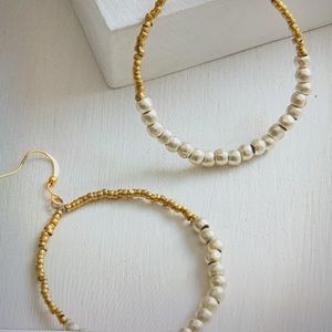Noonday Metallic Pearl Earrings